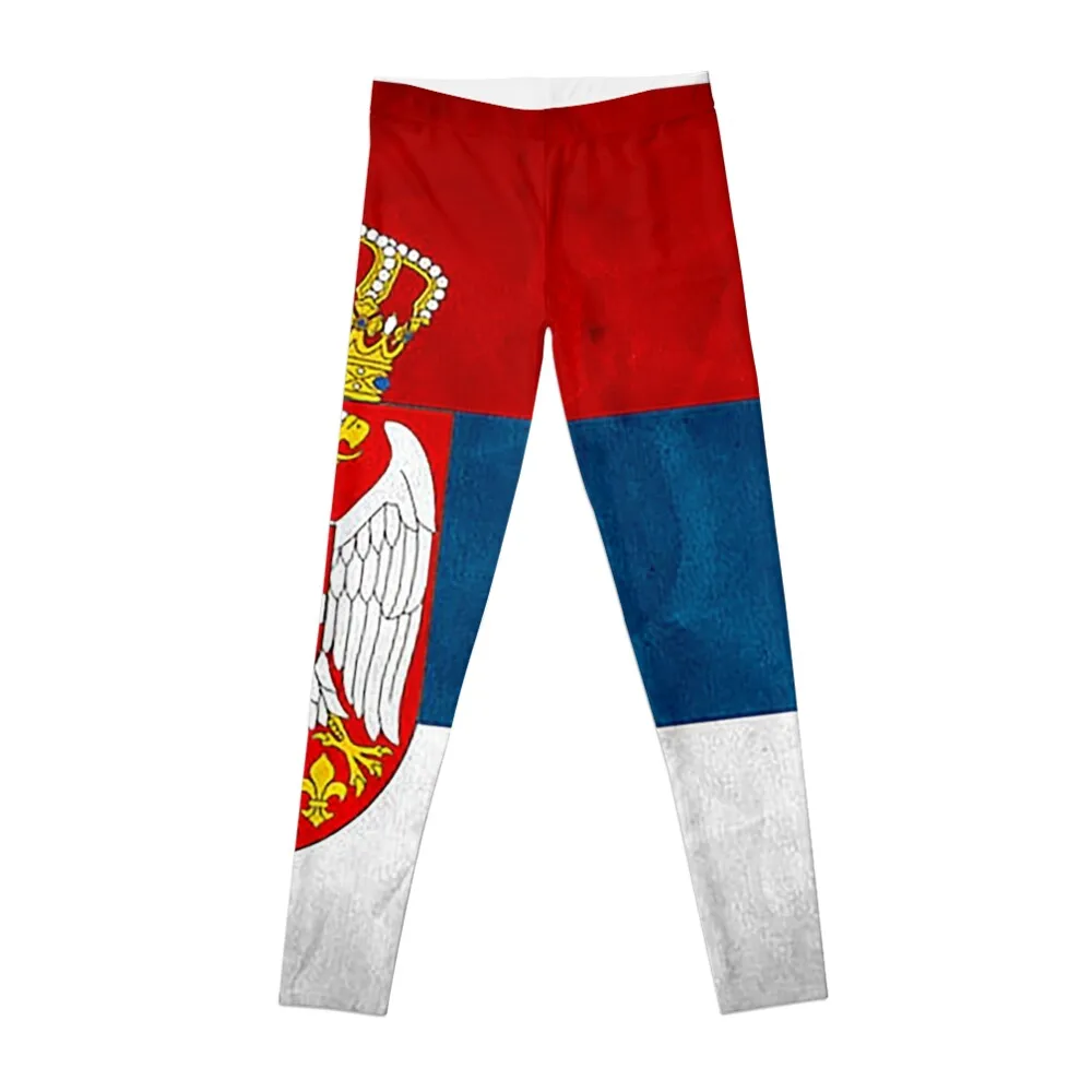 

Serbian flag Leggings Sportswear woman gym jogging pants Sweatpants Womens Leggings
