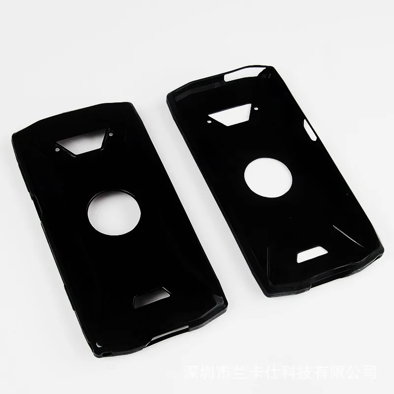 Crosscall Core X4 케이스 용 TPU 전화 커버 Crosscall CoreX4 용 실리콘 소프트 백 커버 Coque Black Transparent Soft Shell Capa