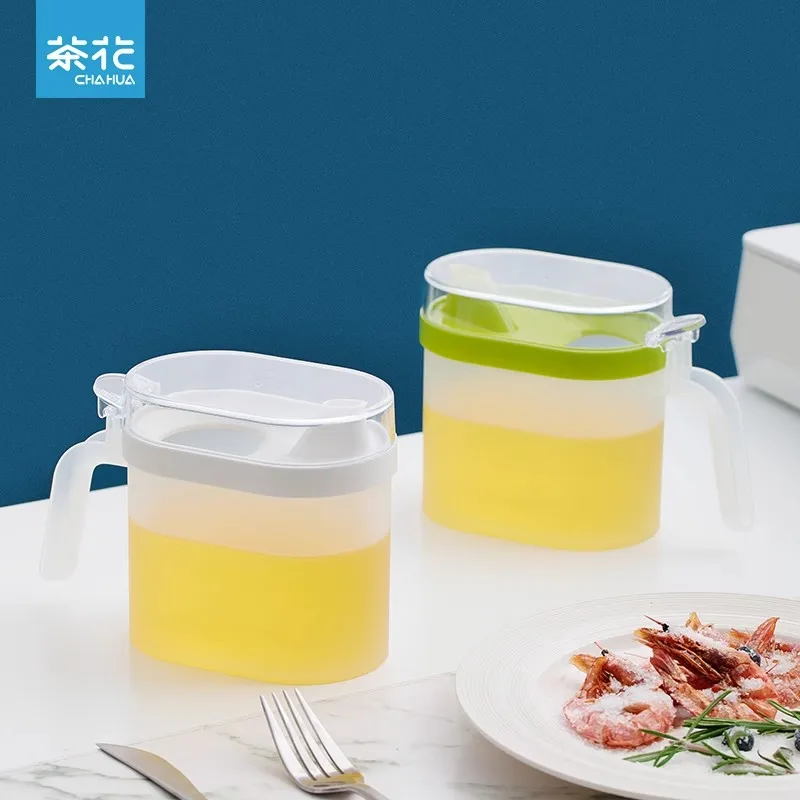 

CHAHUA Plastic Leak Proof Household Oil Bottle Soy Sauce Bottle Pour Oil Bottle Kitchen Supplies Vinegar Pot Small Oil Tank