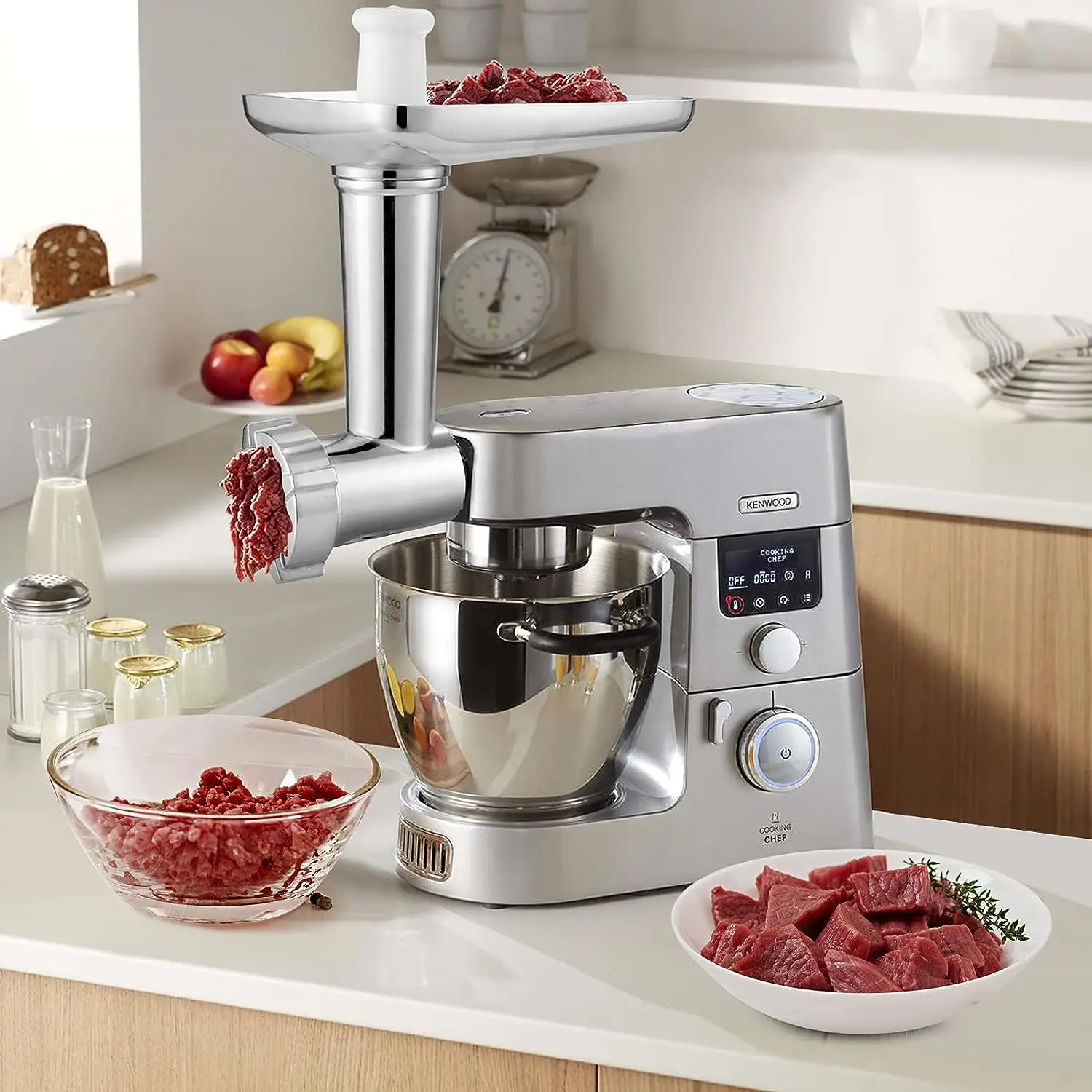 Gdrtwwh Food Grinder Attachment Compatible with All KitchenAid