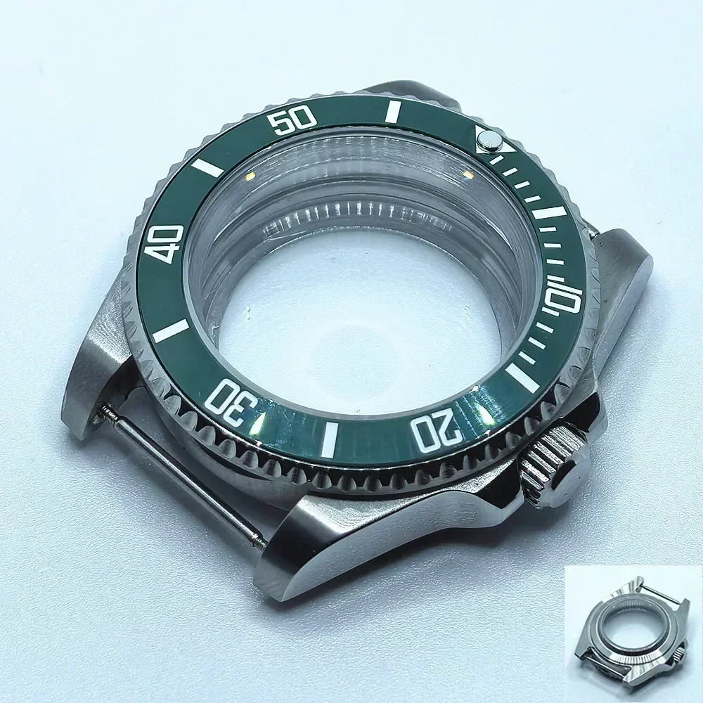40mm Transparent Glass Watch Case