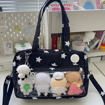 Borse a Tracolla Ita Bag da Donna, Borsa a Forma di Fragola per Ragazze Adolescenti, Borsa Quadrata Trasparente da Donna