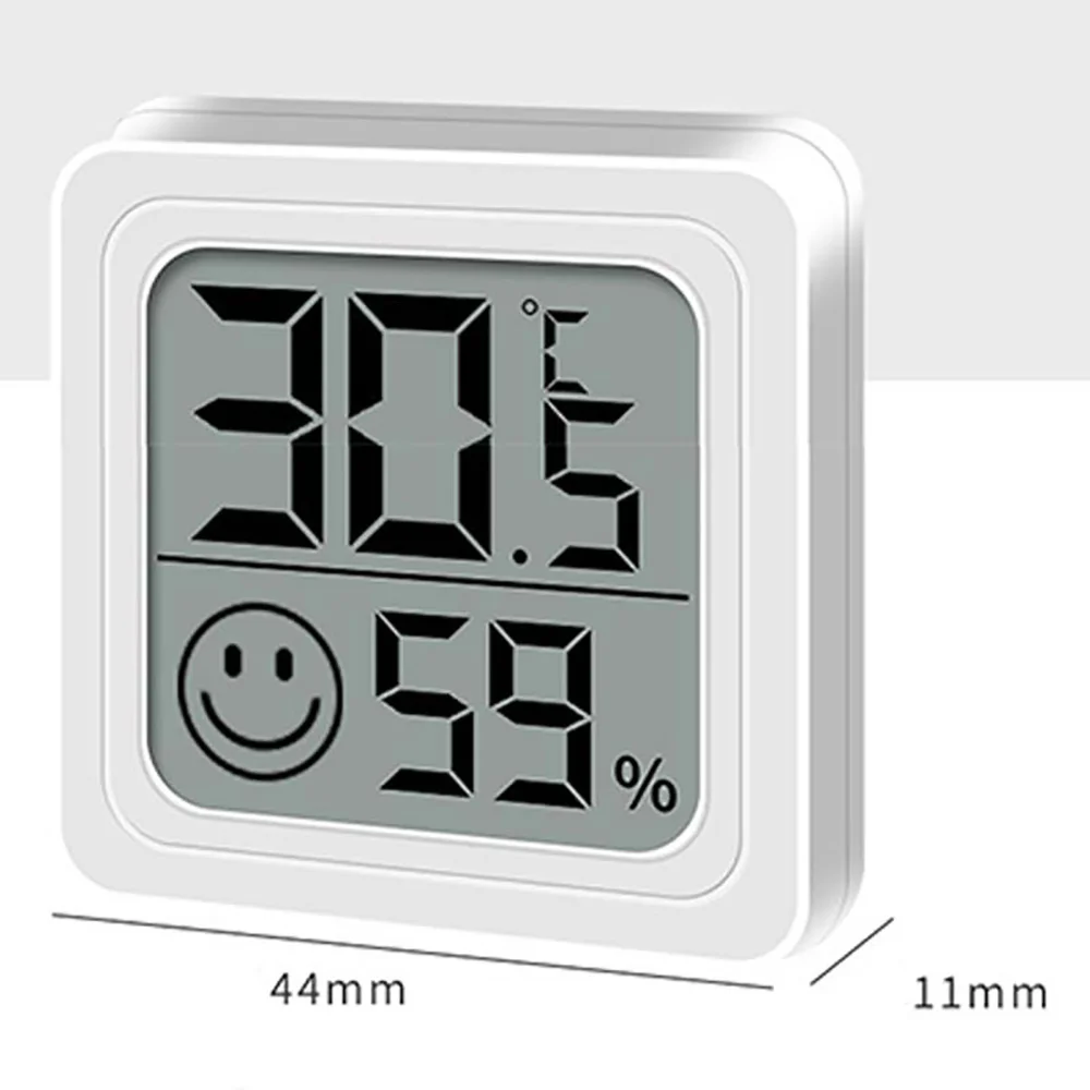 Mini LCD Digital Thermometer Hygrometer Indoor Outdoor Temperature Humidity Monitor Electronic Sensor For Room Baby Greenhouse