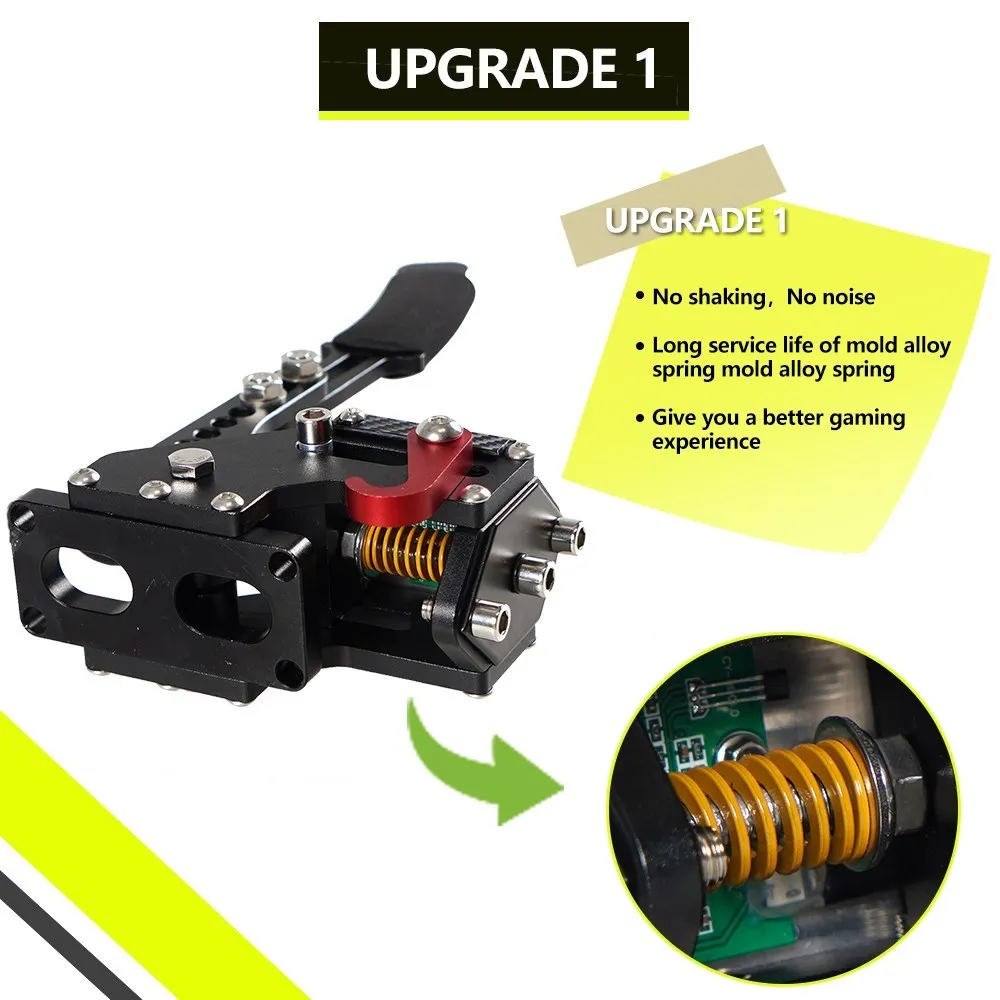 Brake System Handbrake For Rally For Logitech G29/G27/G25 PC Hall Sensor USB SIM Racing Racing Games T300 T500 HB-1009 racing handbrake