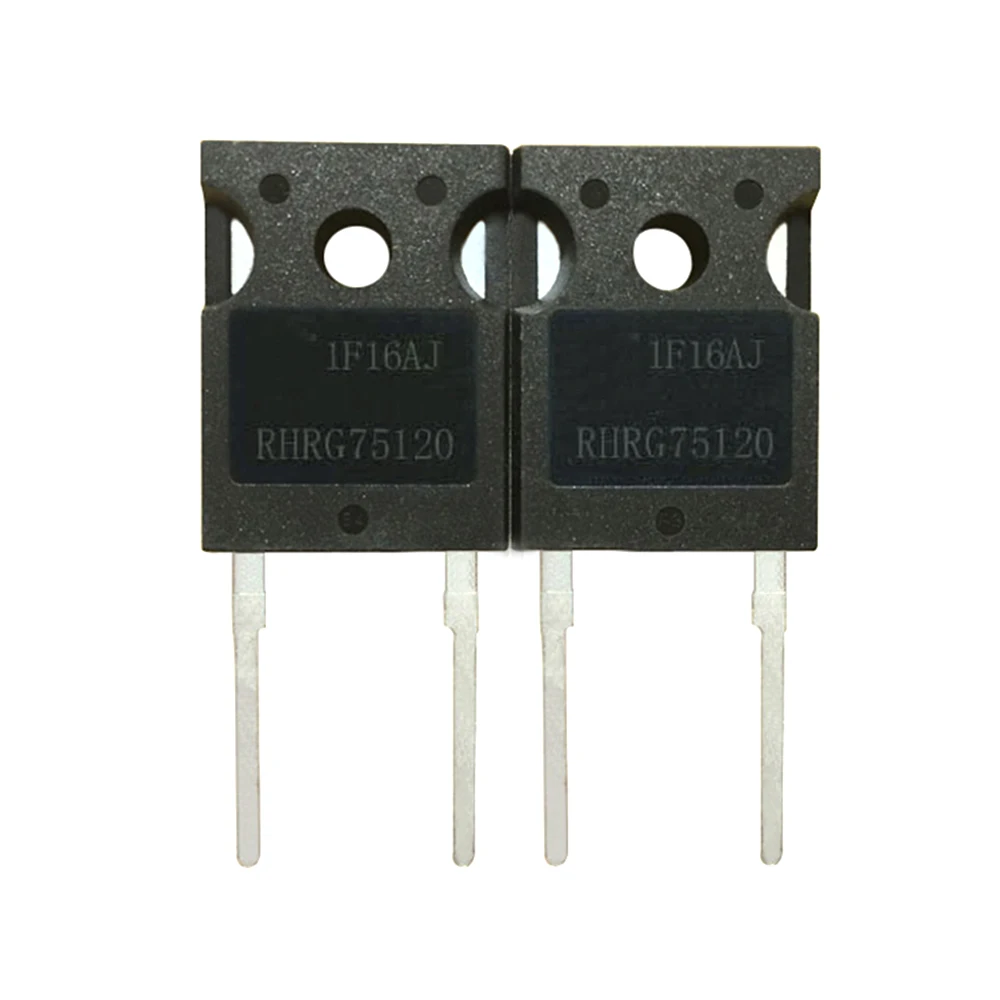 

5Pcs/lot Rg75120 Diode Switching 1.2Kv 75A 2-Pin(2+Tab) To-247 Rail Rhrg75120