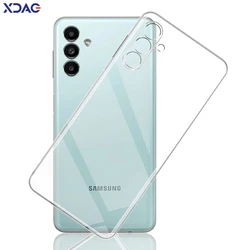 Clear TPU Shockproof Phone Case with Camera Protection - Flexible and Durable Transparent Cover - Galaxy M35 (Clear)