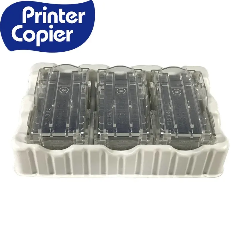 1SetJapan14YKSK602StapleCartridgeBoxof3forKonicaMinolta