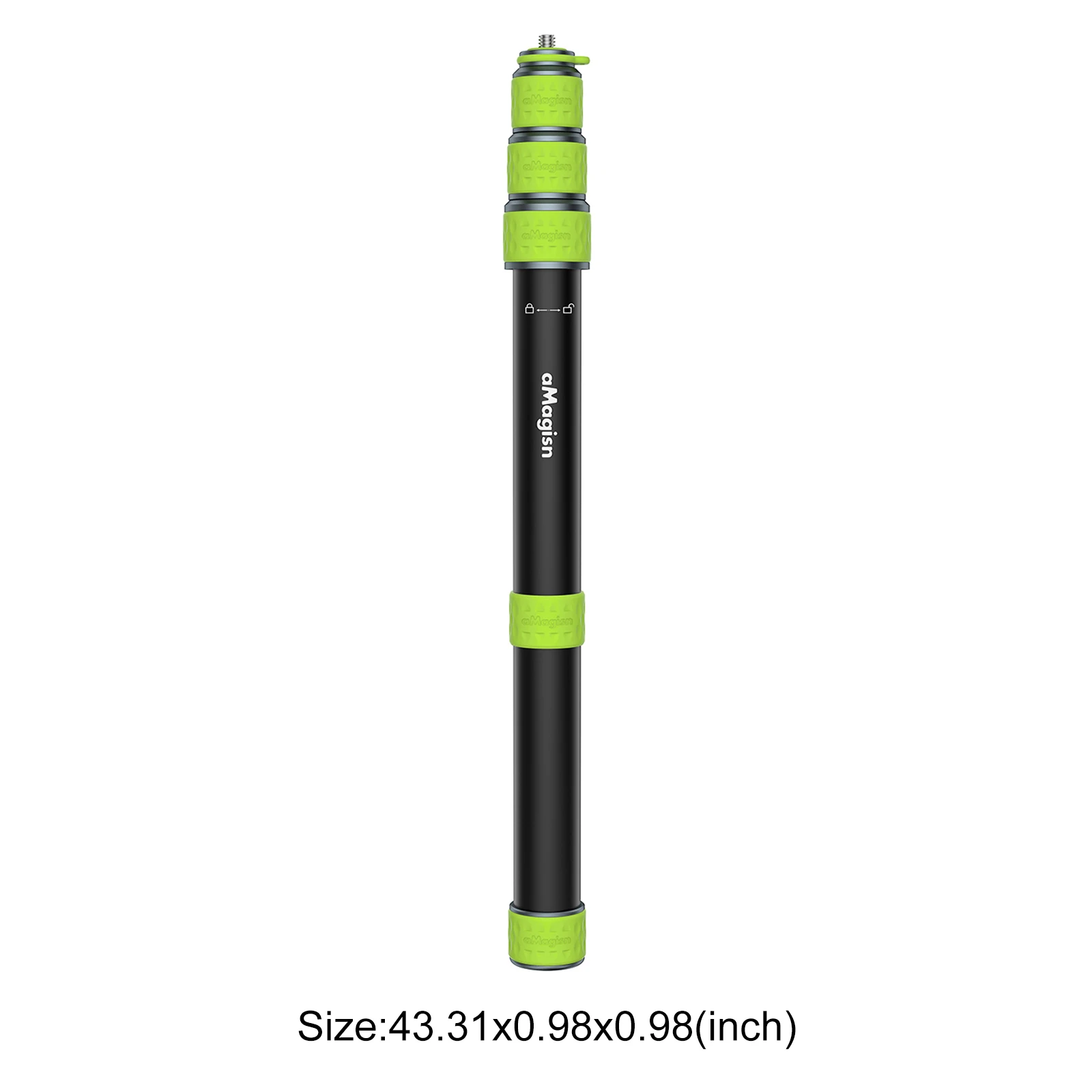 Support de guidon télescopique pour perche à selfie Insta360/GoPro/SJCAM/Akas (moto/vélo)_voghion.com
