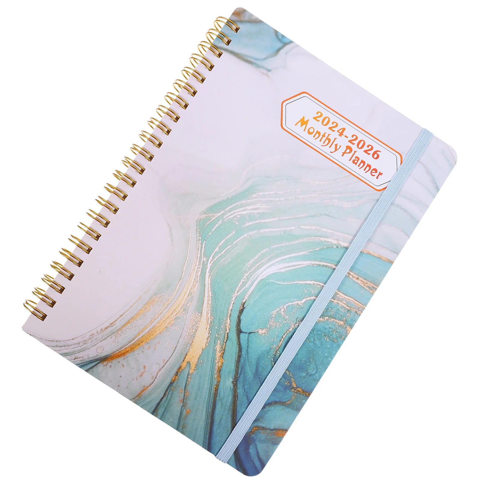 

Monthly Planner Convenient Schedule Notepad Agenda Notebook 2024-2026 Decorative Office Supply Planning Handbook
