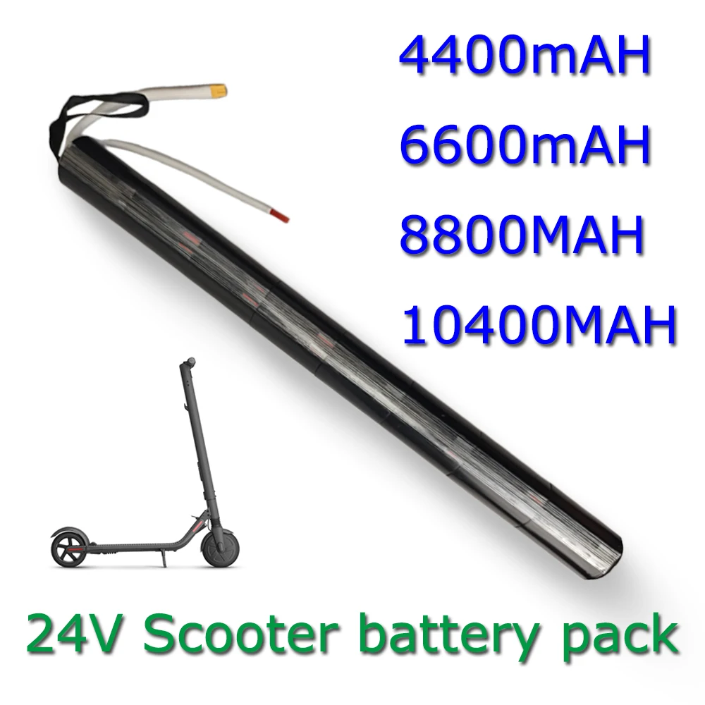

For Carbon Fiber Scooter 24V 4400/6600/8800/10400mAH Lithium Battery Pack Is Suitable