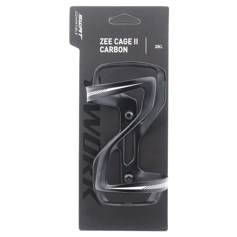 Bicycle Water Bottle Cage ZEE CAGE II Cycling Bottle Cage 28g Carbon Fiber Bike Bottle Holder Bicycle Cages Part Cycle Equipment