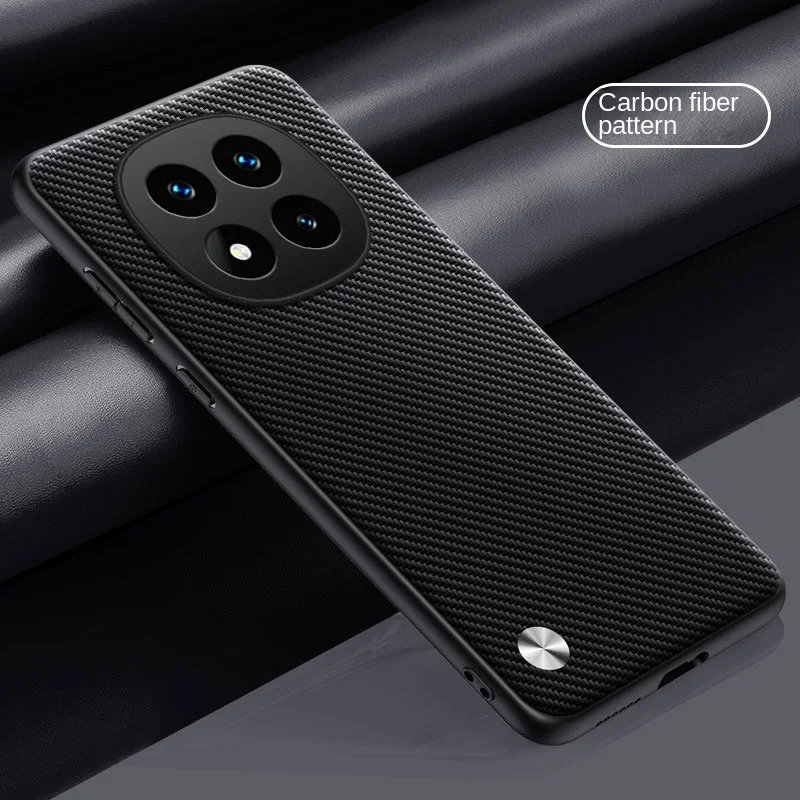 Luxury Leather Shockproof Case with Soft Grain Texture and Slim Design