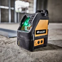 Electric Goddess DW088 2-Line Laser Level  Self Levelling Cross Line Green Beam Laser Horizontal Vertical Body Only With Battery 2