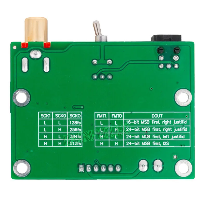 HIFI Audio DIR9001 Module Conversion Board Coaxial Optical Fiber Receiving SPDIF To I2S IIS Output 24bit 96KHz