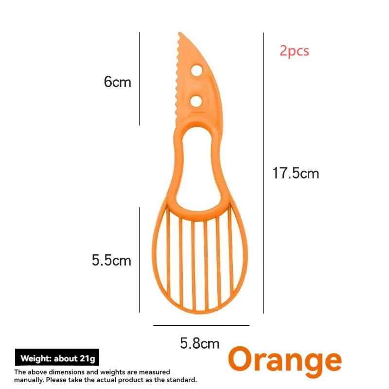 Multi-Functional Avocado & Fruit Prep Tool: Slicer, Peeler, and Corer