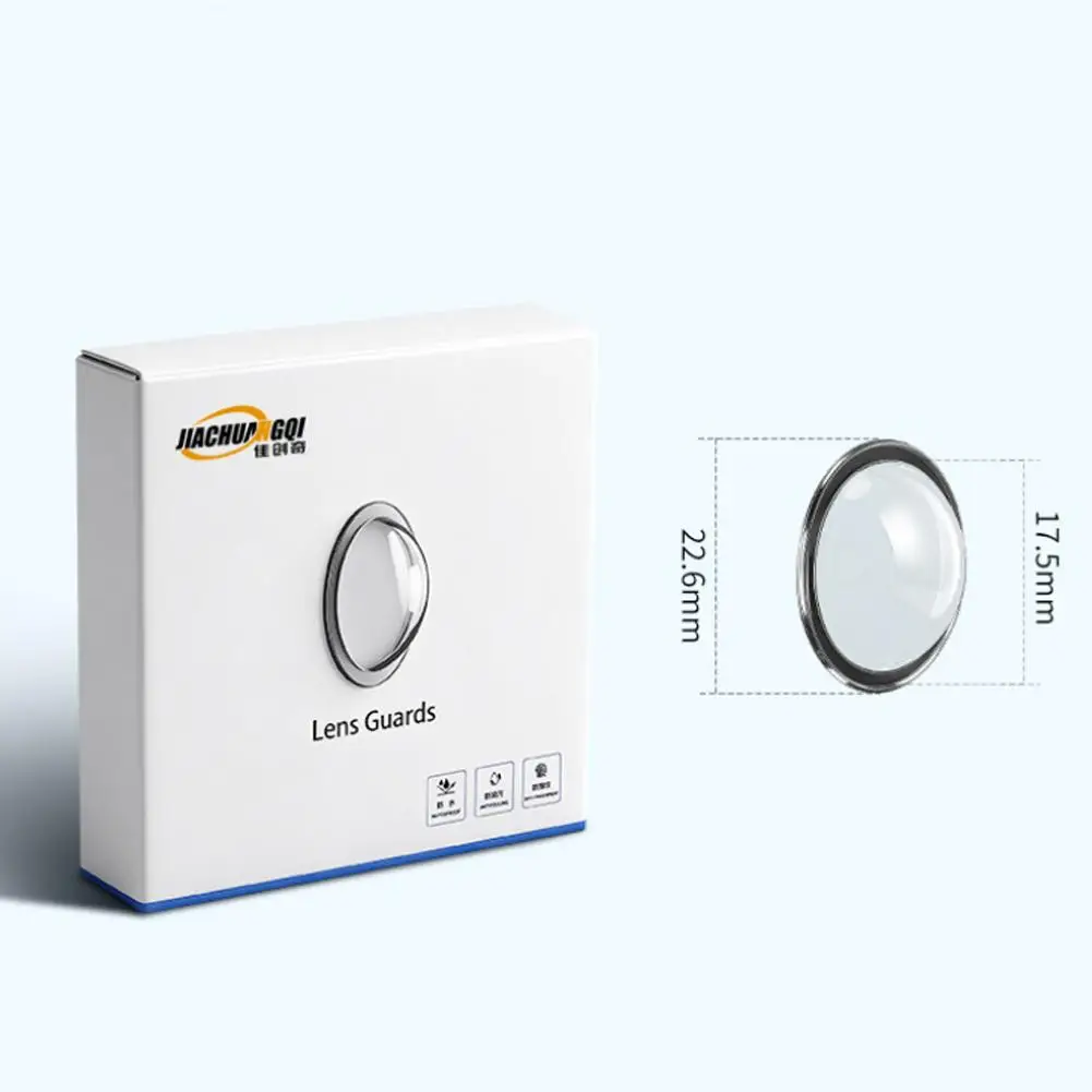 Protezione per l'obiettivo della fotocamera per auto, protezione avanzata antigraffio per l'obiettivo della fotocamera per auto, accessori di protezione impermeabili e antipolvere, 2 pezzi - Image 6