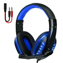 

Wired gaming Headphones Gamer Headset with Microphone For PC Computer Laptop FOR PS4 PS5 Tablet