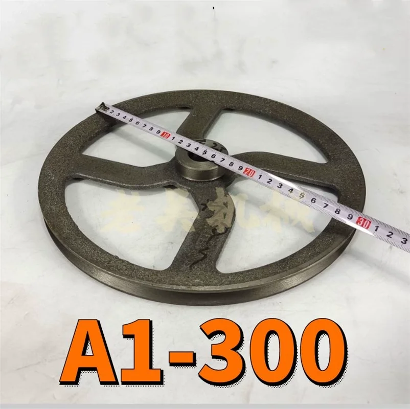 V-belt pulley 1A type 300mm cast iron belt pulley Diesel generator motor pulley motor V-belt pulley promotional single phase 5 5kw 230v yellow open type diesel generator