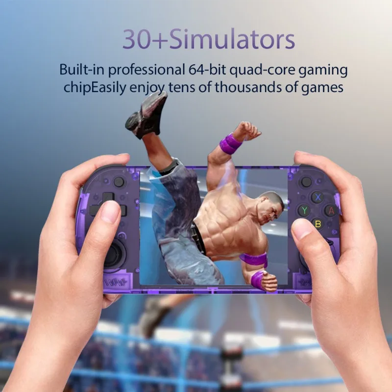 FUNKIDDY R36H PRO MAX ARKOS2.0 Console portatile da gioco da 4,2" con oltre 15000 giochi e Wi-Fi_voghion.com