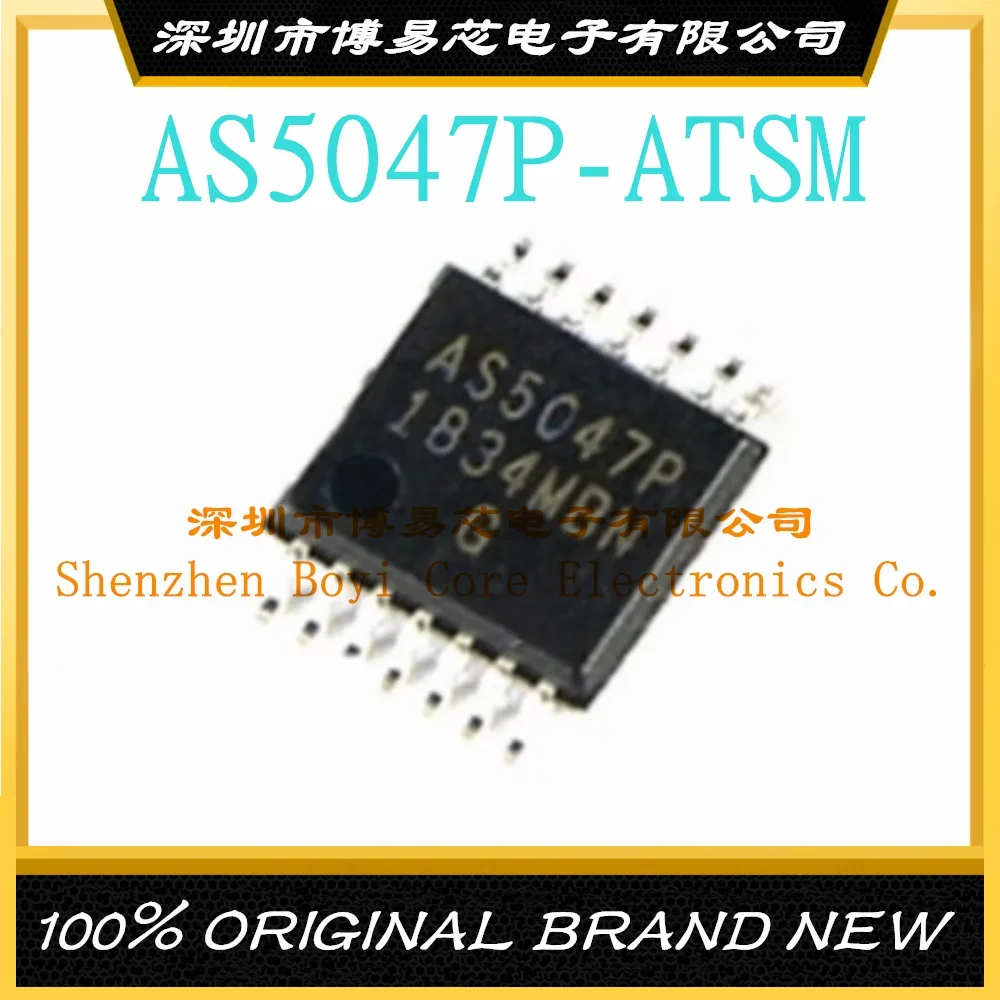 5pcs lot as5047p as5047p atsm as5047 tssop14 new original AS5047P AS5047D AS5047P-ATSM patch TSSOP14 original genuine rotary encoder