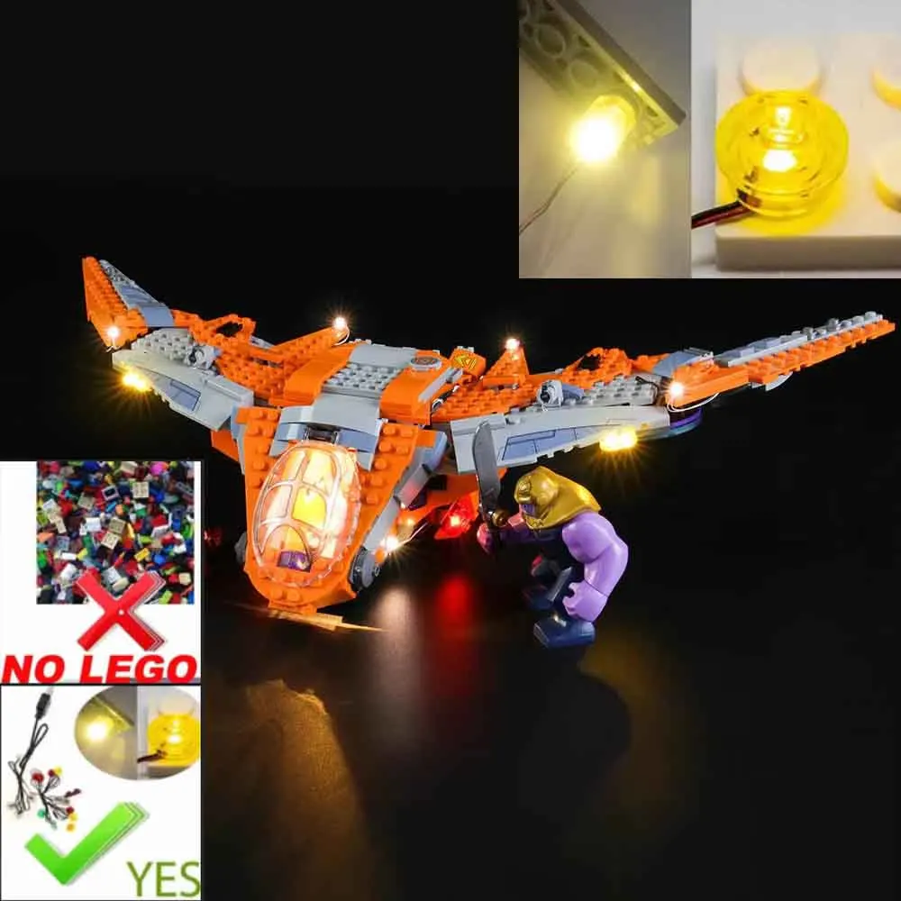 Infinity War Lego Benatar Moc Usb Led Light Set For Lego Avengers