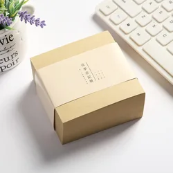 High - Quality Tearable Sticky Notes - Self - Adhesive Kraft Paper Memo Pads (400 Sheets) (01 Non Sticky)