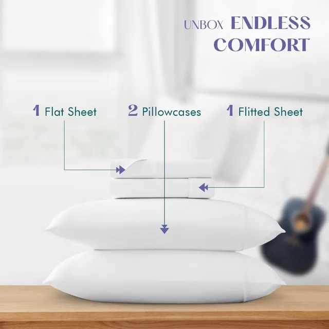 Egyptian Cotton King Size Sheet Set – 1500TC 3