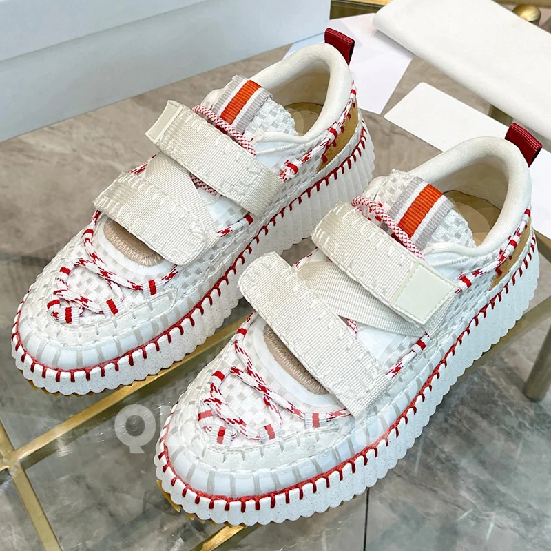 

Women Flat Shoes Spring Autumn 2023 New Handmade Sewing Upper Round Toe Mixed Colors Casual Shoes Fashion Personality Loafers