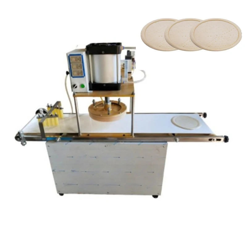 

Pizza Bread Press Machine Pancake Press Machine High Efficiency Dough Divider Rounder Small Model Pizza Base Forming Machines