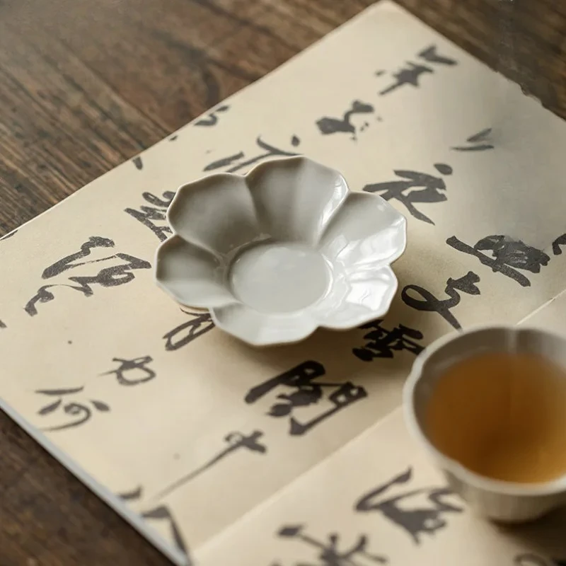 Plant Ash Sunflower Coasters Luxury For Coffee Cups Base Household Heat Insulation Placemats Chinese Tea Set Decoration