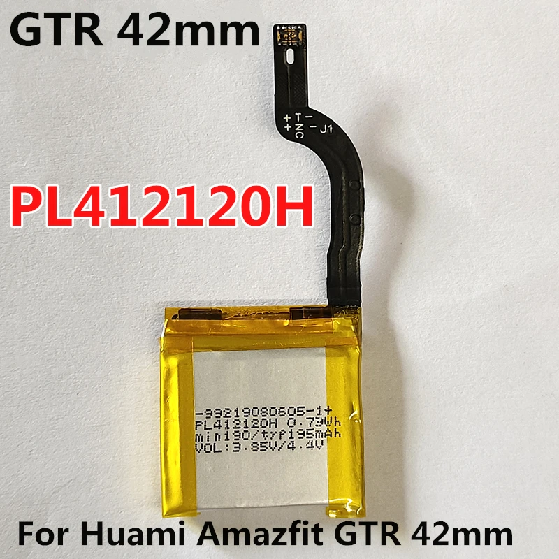 Battery for Huami Amazfit Bip PL402120V Ares Pace A1609 L0943A T