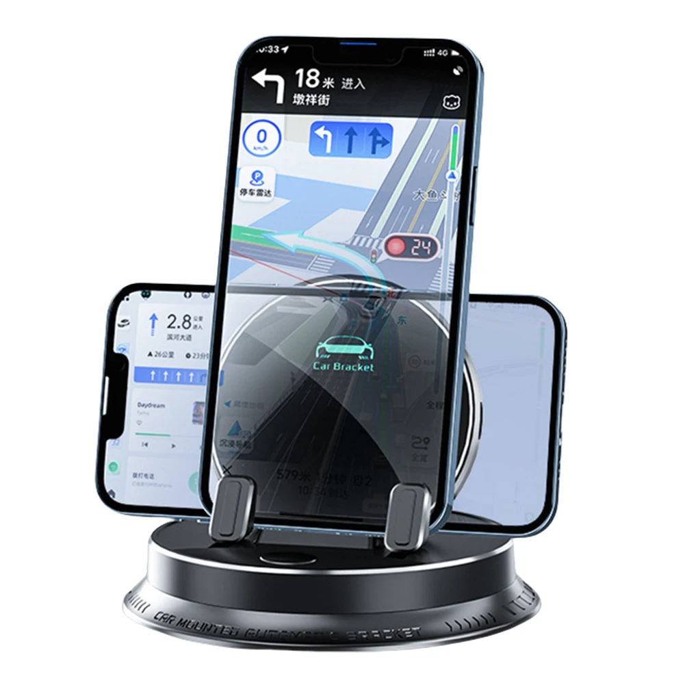 Universal Dashboard Phone Stand 360 Degree Rotation Phone Bracket Mobile Phone Holder for Car Dashboard