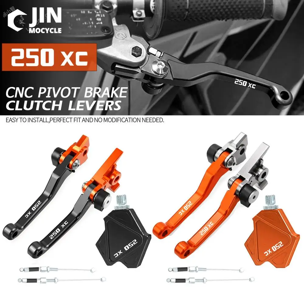 

CNC Brake Clutch Levers Stunt Clutch Pull Cable Lever Easy System For 250XC 250 XC 2014 2015 2016 2017 2018 2019 2020 2021 2022