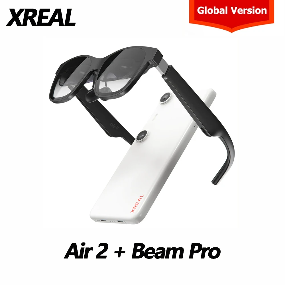 

XREAL Air 2 Beam Pro Global для Google Nreal Air2 AR очки с микро-OLED экраном 120 Гц Профессиональная точность цвета