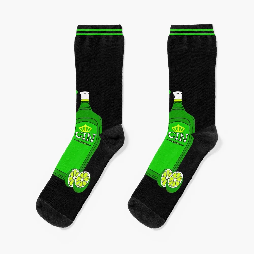 Gin And Tonic Gin O'Clock Cocktail Glass Socks Golf Men Sock Rugby