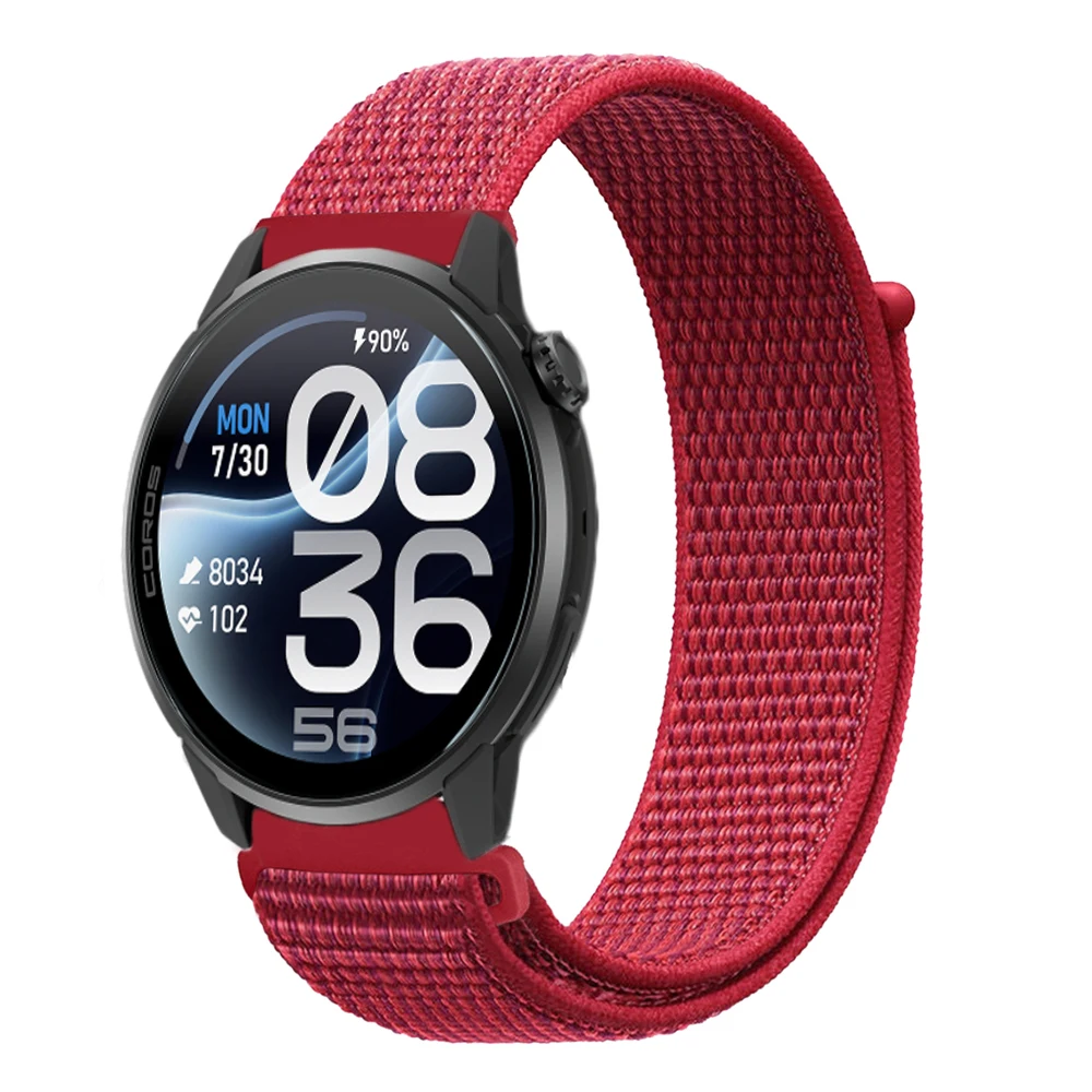 Nylon Wristband Loop Bracelet, 22mm Watch Strap