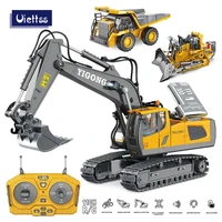 RC Excavator 1:20 Remote Control Truck 2.4G RC Crawler Engineering Vehicle Excavator Truck Radio Control Children's Day Gifts 1