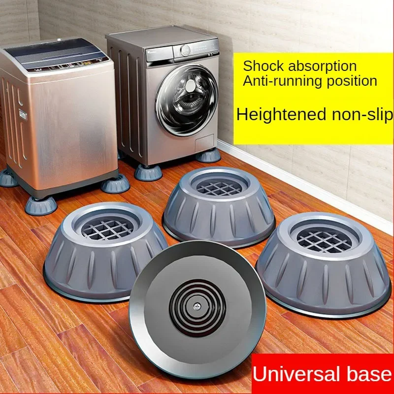 Adjustable Anti-vibration Washing Machine Support - 4pcs Washing Machine  Foot Pads - Aliexpress