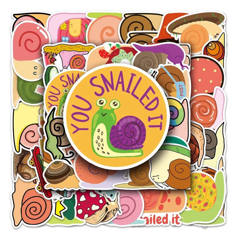Cartoon Color Animals Series Stickers 10/50Pcs DIY Car Skateboard Laptop Motor Graffiti Sticker Decals Kid Toys