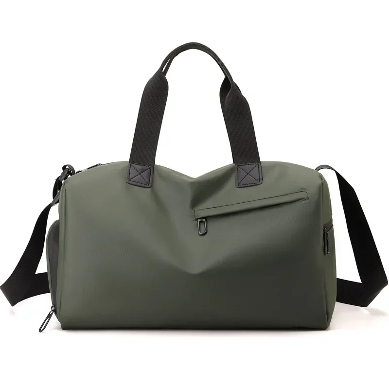 Zipper Large Capacity Oxford Travel Bags Solid Fitness Bags Thickened Fabric High Capacity Waterproof Luggage Sports