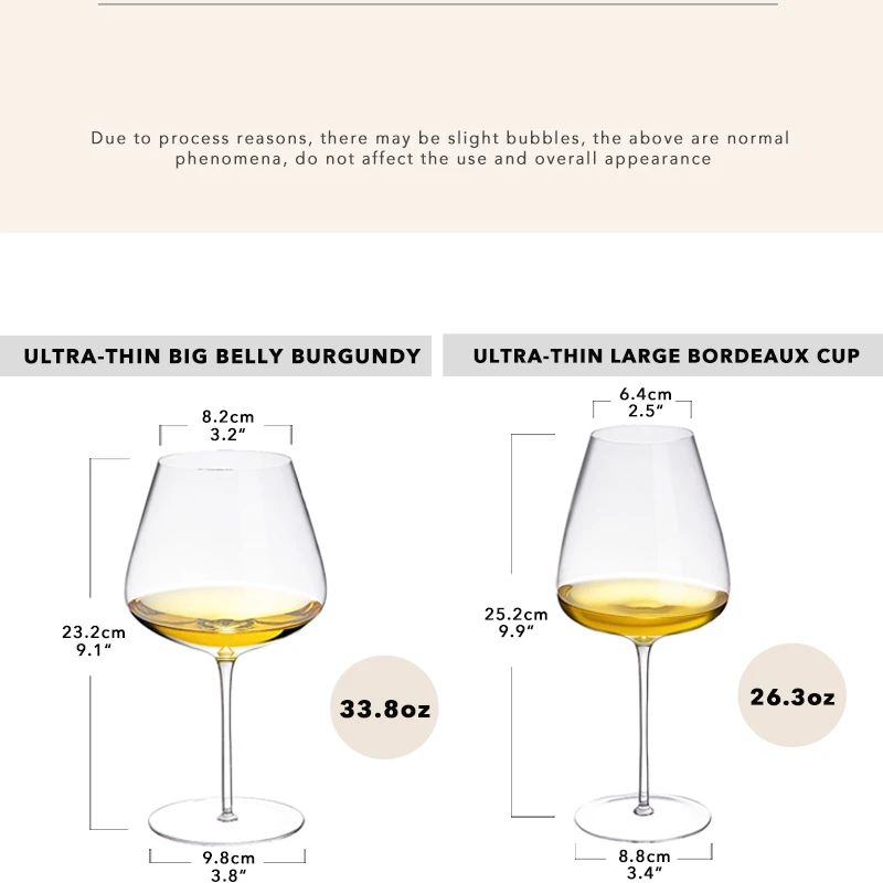 2 Stück ultra dünne Verkostung und Werts ch ätzung Becher Sammlung Ebene handgemachte Rotwein glas Kristall Burgund Bordeaux Becher Kunst – Detail 10