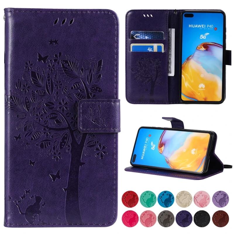 

Wallet Magnetic Flip Leather Case For Huawei P40 P40 Pro P30 Pro P30 Lite P20 Lite P10 Plus P9 P9 Lite P8 Lite P Smart 2021 2020