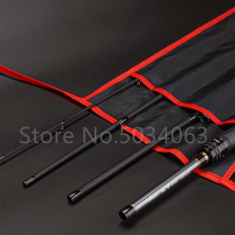 Description Picture 4 of itemUltra-Short Portable Travel Fishing Rod 1.98m/2.1m 4 Section 100% High Carbon Lure Rod 4-25g Power Spinning/Casting