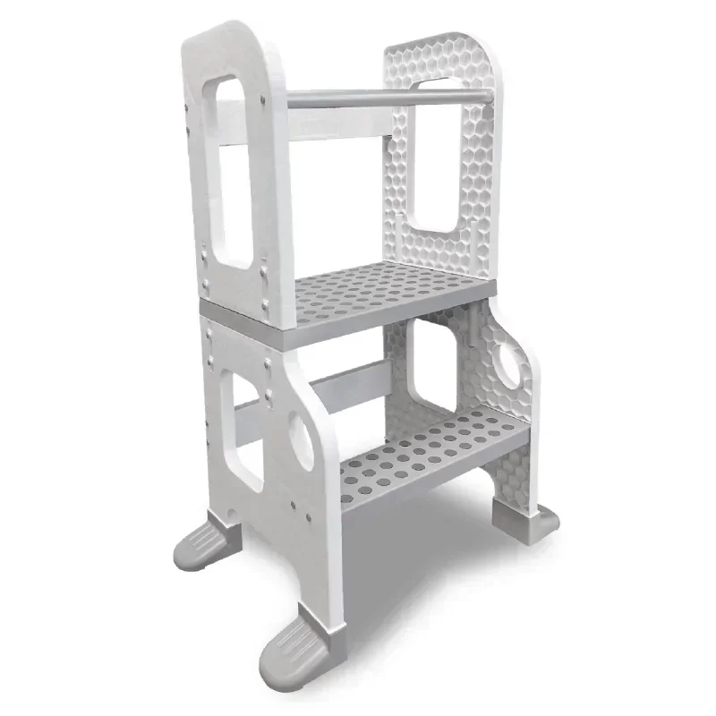 

Kitchen Buddy 2-in-1 Stool for Ages 1-3 safe up to 100 lbs. step stool ladder