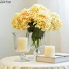Transparent Tall Cup Glass Vase Artificial Flowers Decorative Flower Arrangement Desk Decoration Hydroponics Floral Vases 2
