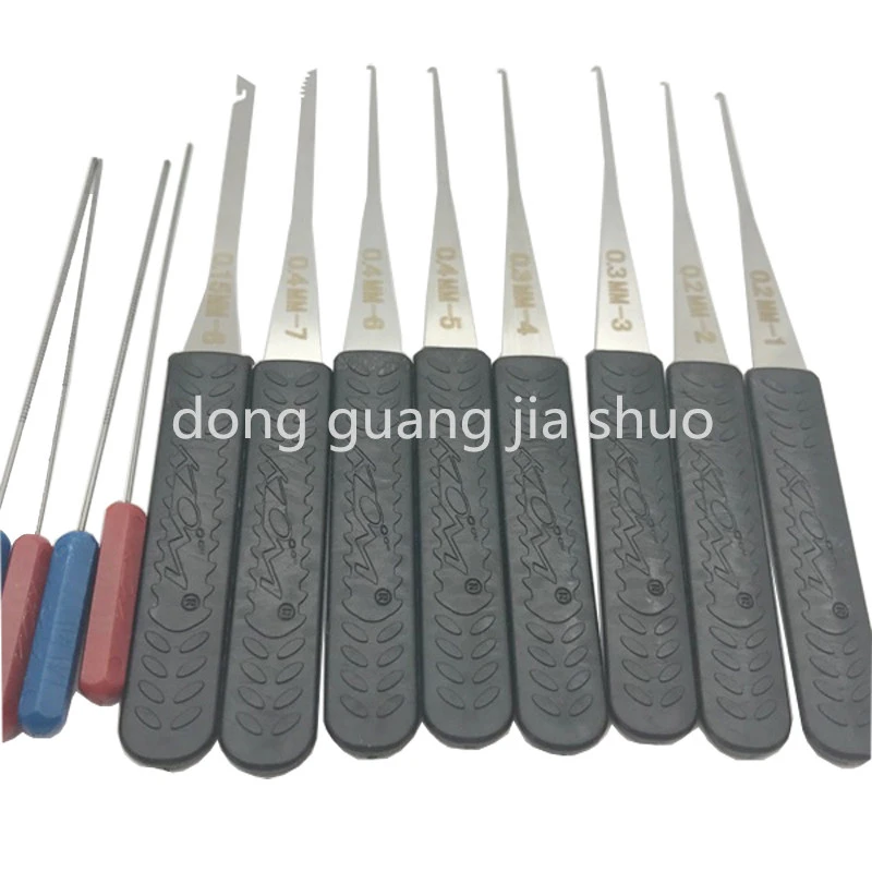 KLOM 12 pcs Broken Key Remove Locksmith Tool Key Extractor kitbroken