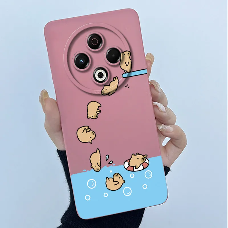 Soft Silicone Phone Case with Sweet Printed Design