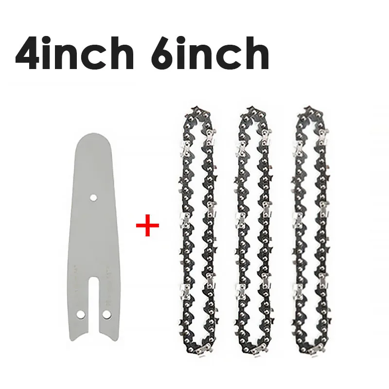 4in6InchChainsawChainGuidePlateSet4InchMiniElectricSawChainsWoodBranch.jpg