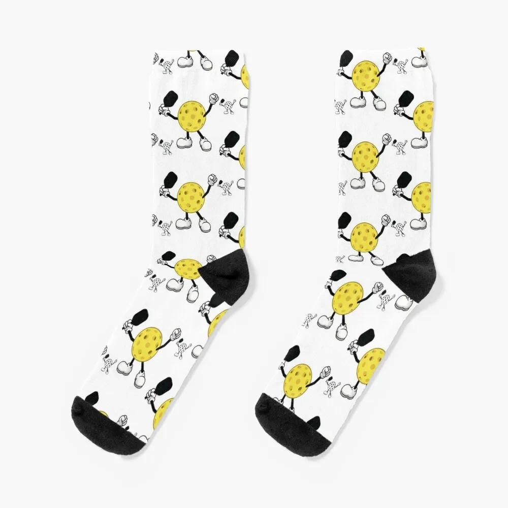 

Funny Pickle Playing Pickleball Socks christmass gift gym Novelties valentine gift ideas Luxury Woman Socks Men's