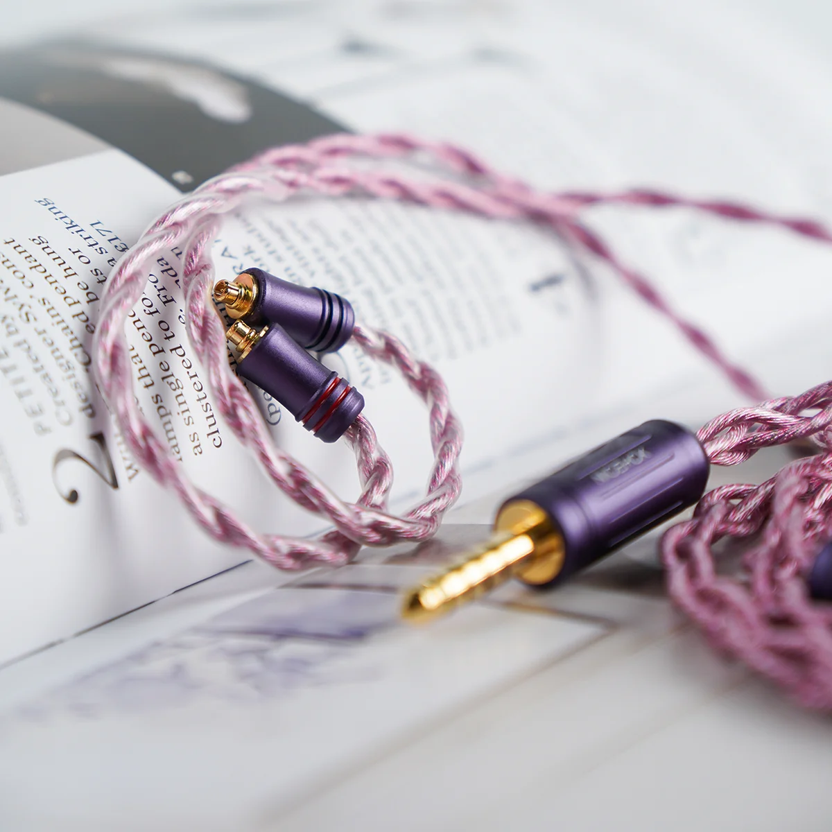 NICEHCK 5Asakura IEM ケーブル ハイエンド導体 5 種類の素材を混合